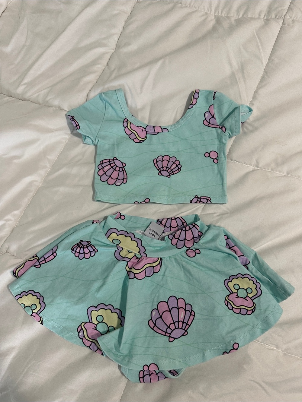 WRK Seashell Ears Matching Set - Top and Skort